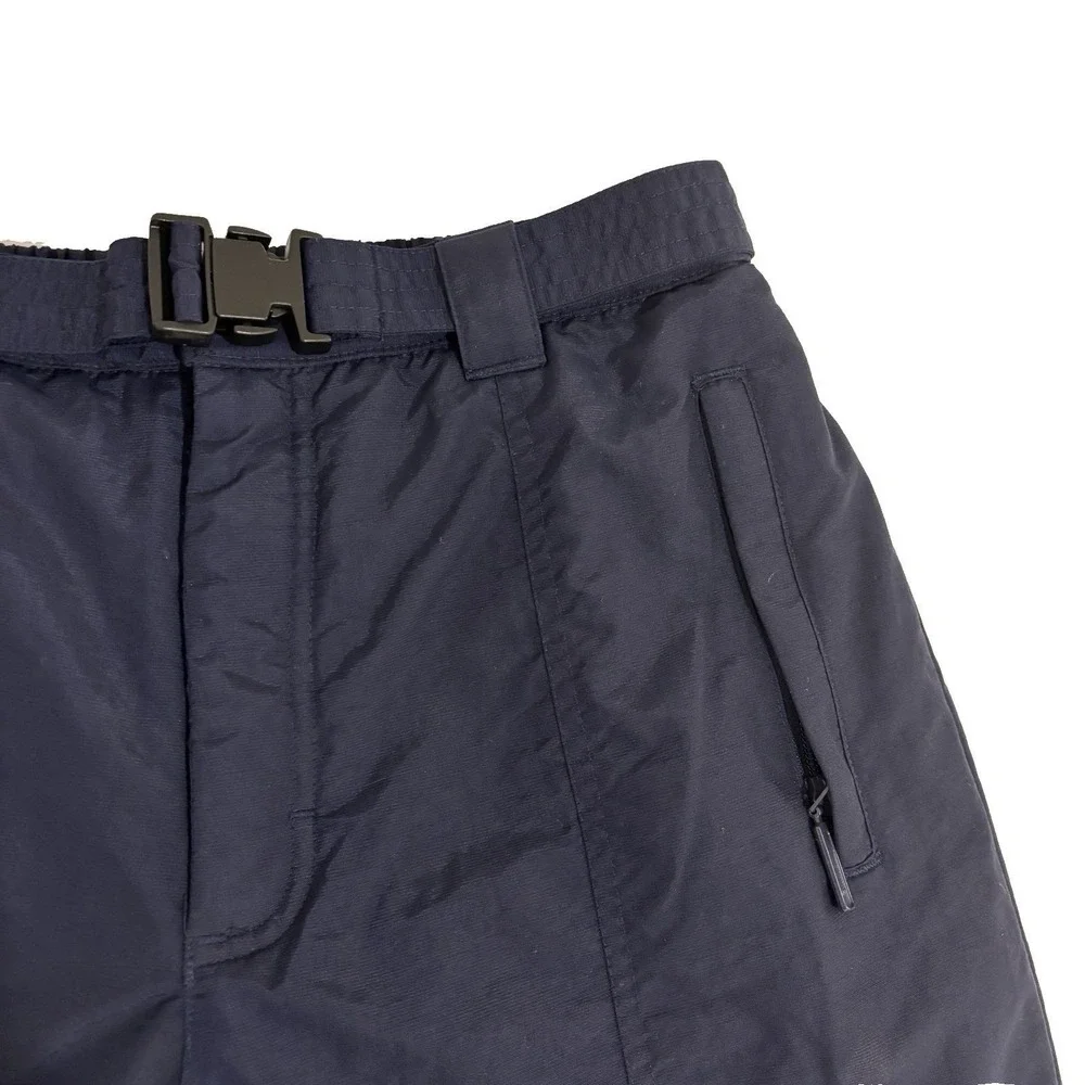Columbia Insulated Ski Snow Pants Youth Boys 18 20 Navy Blue Snowboarding